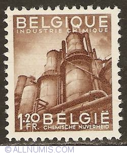 Image #1 of 1,20 Francs 1949 - Chemical Industry