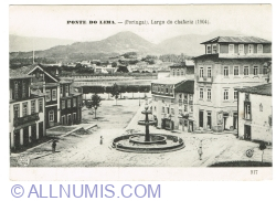 Ponte do Lima - Largo do chafariz (1920)