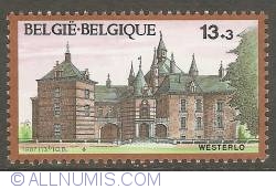 Image #1 of 13 + 3 Francs 1987 - Westerlo Castle
