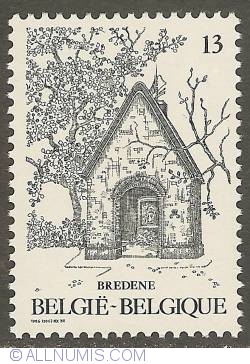 13 Francs 1986 - Bredene - Chapel Our Lady of the Dunes