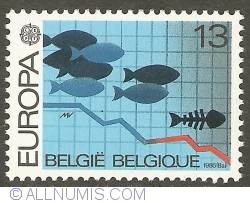 Image #1 of 13 Francs 1986 - Protection of Environment