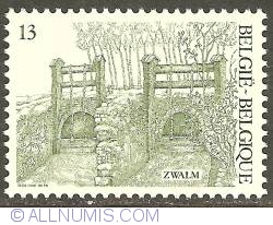 Image #1 of 13 Francs 1986 - Zwalm - Lock of Nederzwalm