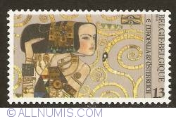 Image #1 of 13 Francs 1987 - Gustav Klimt - L'Attente