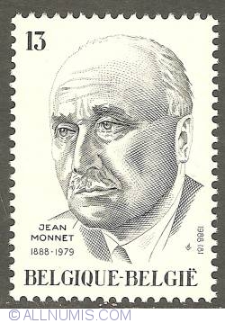13 Francs 1988 - Jean Monnet