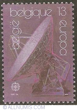 13 Francs 1988 - Parabolic Antenna