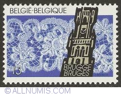 Image #1 of 13 Francs 1989 - Lace of Bruges