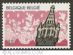 Image #1 of 13 Francs 1989 - Lace of Brussels