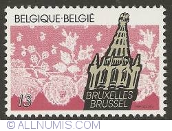 13 Francs 1989 - Lace of Brussels