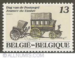 Image #1 of 13 Francs 1989 - Post Carriage
