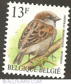 13 Francs 1994 - House Sparrow