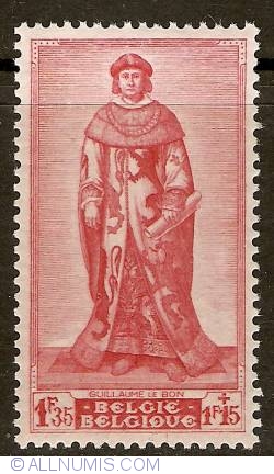 Image #1 of 1,35 + 1,15 Francs 1947 - William the Good