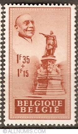 1,35+1,15 Francs 1948 Jacob van Artevelde - Ghent
