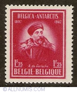 Image #1 of 1,35 Francs 1947 - Adrien de Gerlache
