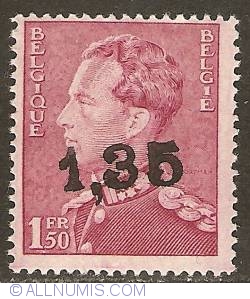 Image #1 of 1,35 overprint 1946 on 1,50 Francs