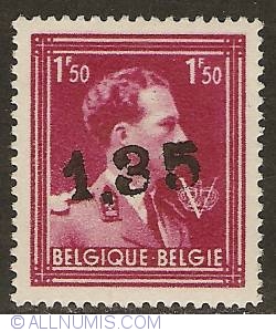 Image #1 of 1,35 overprint 1946 on 1,50 Francs