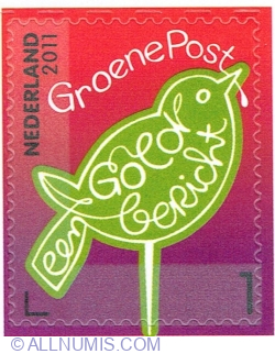 Image #1 of 1° 2011 - Green mail, green message