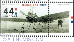 44 Euro cent 2009 - Anthony Fokker in his 'Spider', 1911
