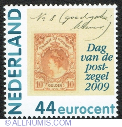 44 Euro cent 2009 - Stamp Day