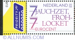 Image #1 of 77 Euro cent 2009 - „Bucură-te, bucură-te”