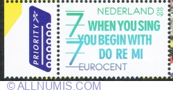 Image #1 of 77 Euro cent 2009 - "When You Sing..."