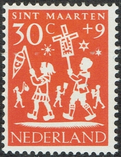 Image #1 of 30 + 9 Cents 1961 - Saint Martin's day