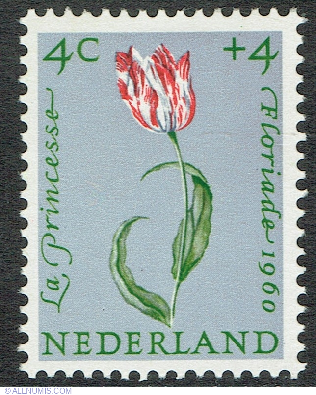 4 + 4 Cents 1960 - Tulip 