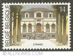 14 Francs 1990 - Lommel - Old Town Hall