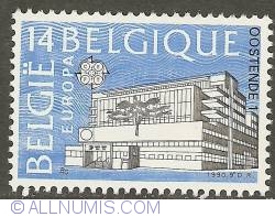 Image #1 of 14 Francs 1990 - Post Office Ostend 1