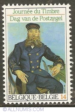 Image #1 of 14 Francs 1990 - Vincent Van Gogh - Postman Roulin