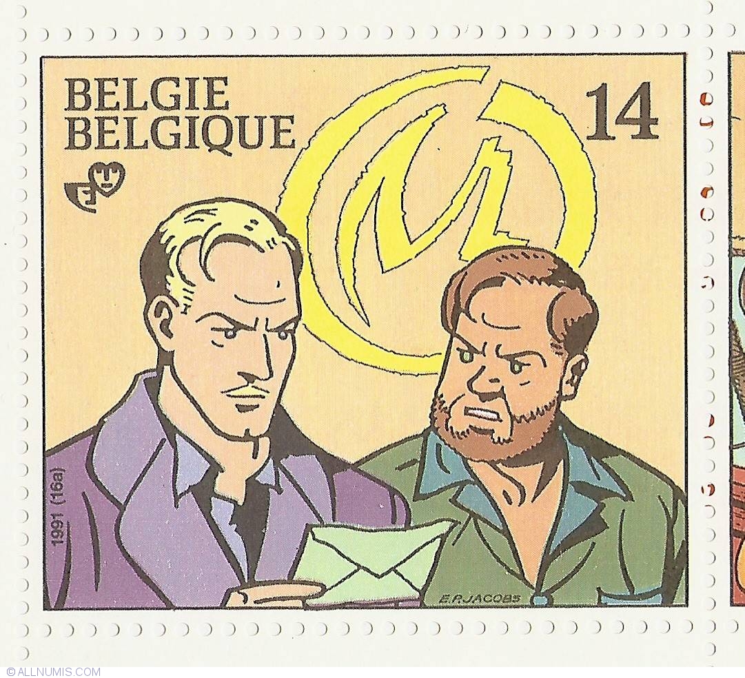 14 Francs 1991 - Blake and Mortimer, Cartoon-Comic strip - Belgium ...