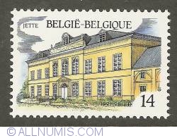 14 Francs 1991 - Jette - Dieleghem Abbey