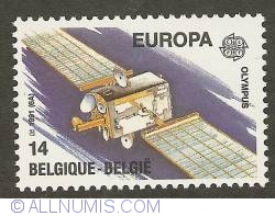 Image #1 of 14 Francs 1991 - Satellite Olympus 1