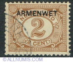 Image #1 of 2 Cent 1913 - Armenwet