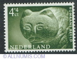 Image #1 of 4 + 4 Cents 1962 - Cat (Roman plastic)