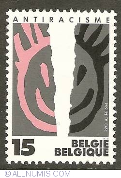 15 Francs 1992 - Anti-racism