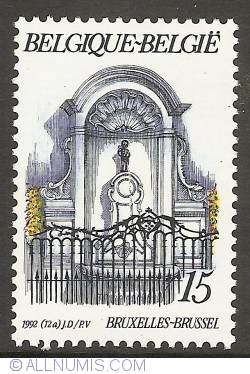 15 Francs 1992 - Brussels - Manneken Pis