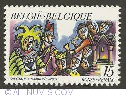 Image #1 of 15 Francs 1992 - Ronse - The Bommels Fest