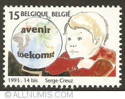 Image #1 of 15 Francs 1993 - Children, the Future
