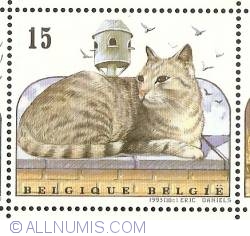 Image #1 of 15 Francs 1993 - European Cat