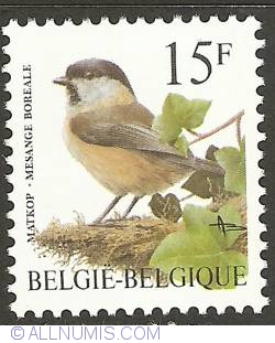 Image #1 of 15 Francs 1997 - Willow Tit