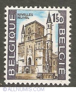 Image #1 of 1,50 Francs 1970 - Nivelles - Collegiate Church Ste. Gertrude