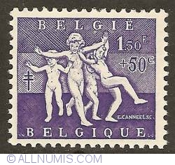 Image #1 of 1,50 Francs + 50 Centimes 1955 - Fight against tuberculosis