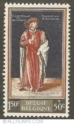 Image #1 of 1,50 Francs + 50 Centimes 1959 - Maximilian I, Holy Roman Emperor