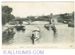 Image #1 of Paris - Perspective sur la Seine, le Pont des Saints-Pères (1919)