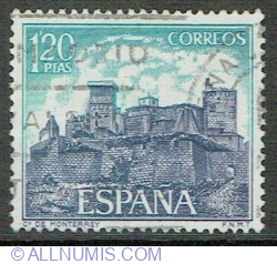 Image #1 of 1.20 Pesetas 1970 - Monterrey Castle (Verín, Orense)