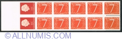 Image #1 of Booklet 10 x 7 Cent, 2 x 15 Cent - Regina Juliana și tipurile de numere