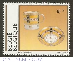 16 + 3 Francs 1994 - Porcelain of Etterbeek