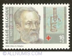 16 + 3 Francs 1995 - Louis Pasteur