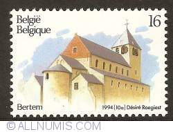 Image #1 of 16 Francs 1994 - Bertem - St. Peter's Church