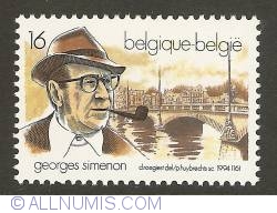Image #1 of 16 Francs 1994 - Georges Simenon